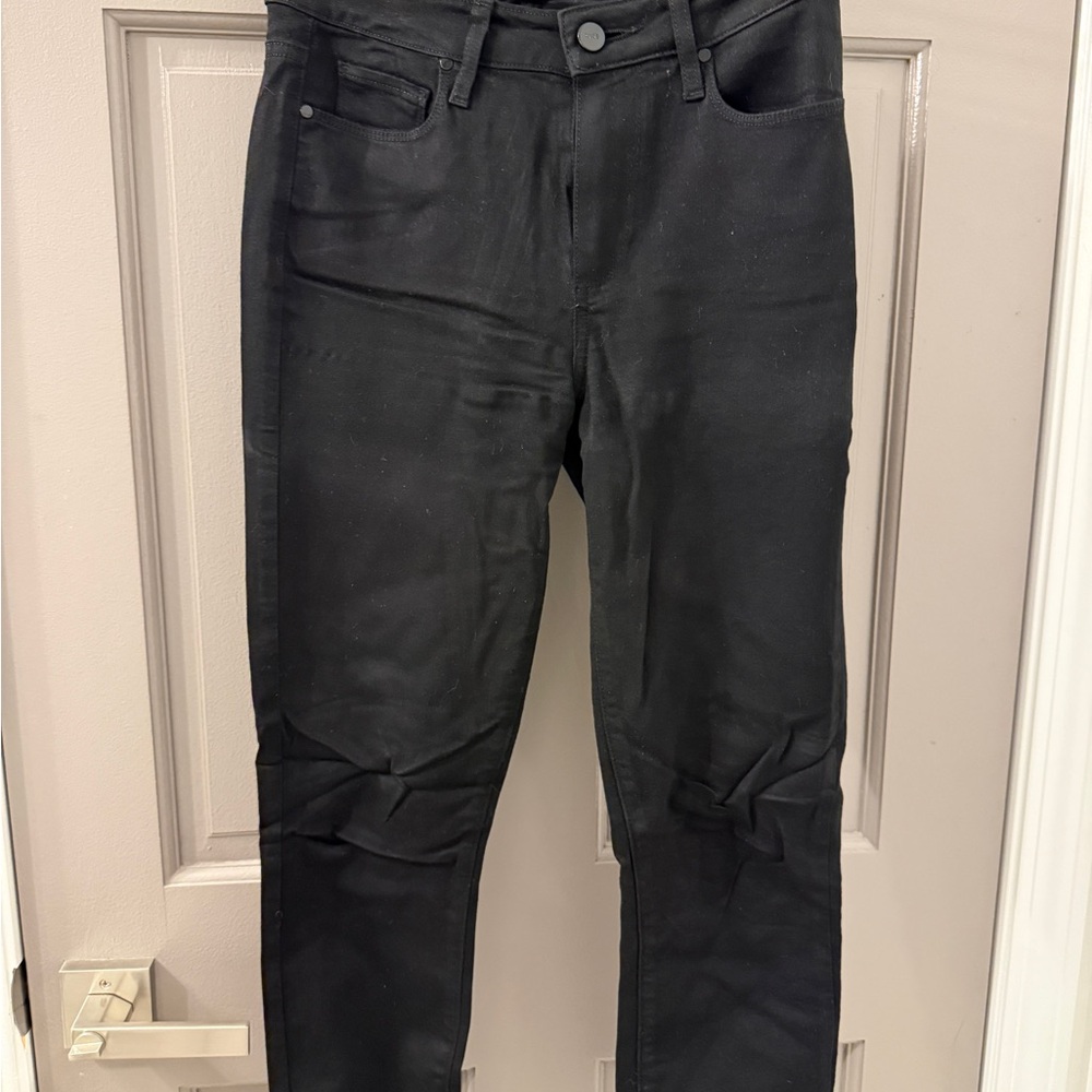 PAIGE Women’s Jet Black Skinny Jeans